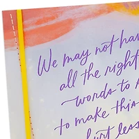 We're Here for You Sympathy Card from All for only USD 6.99 | Hallmark