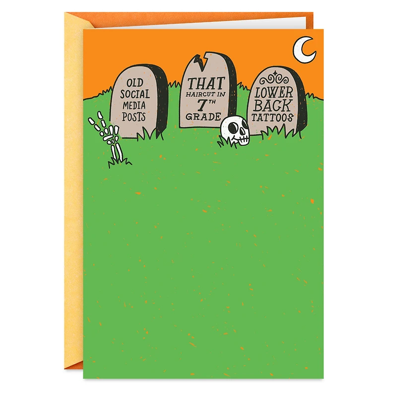 May Nothing Frightful Haunt You Funny Halloween Card for only USD 3.69 | Hallmark