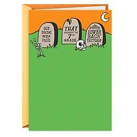 May Nothing Frightful Haunt You Funny Halloween Card for only USD 3.69 | Hallmark