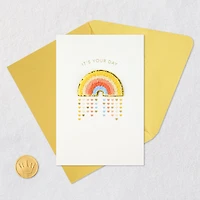 Every Shade of Happy Birthday Card With Removable Fabric Patch for only USD 8.59 | Hallmark