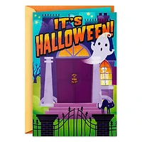 Haunted House Funny Musical Pop-Up Halloween Card With Spinning Bat for only USD 10.99 | Hallmark