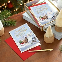 Horse and Holiday Wagon Boxed Christmas Cards, Pack of 16 for only USD 12.49 | Hallmark