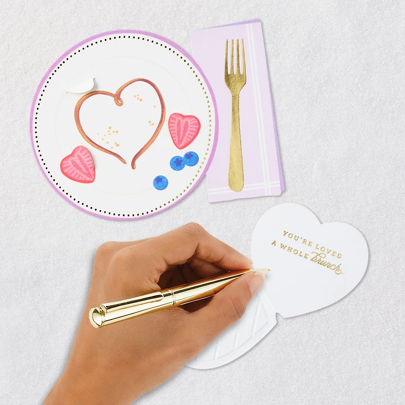 You're Loved a Whole Brunch Paper Craft Mother's Day Card With Mini Card for only USD 5.99 | Hallmark