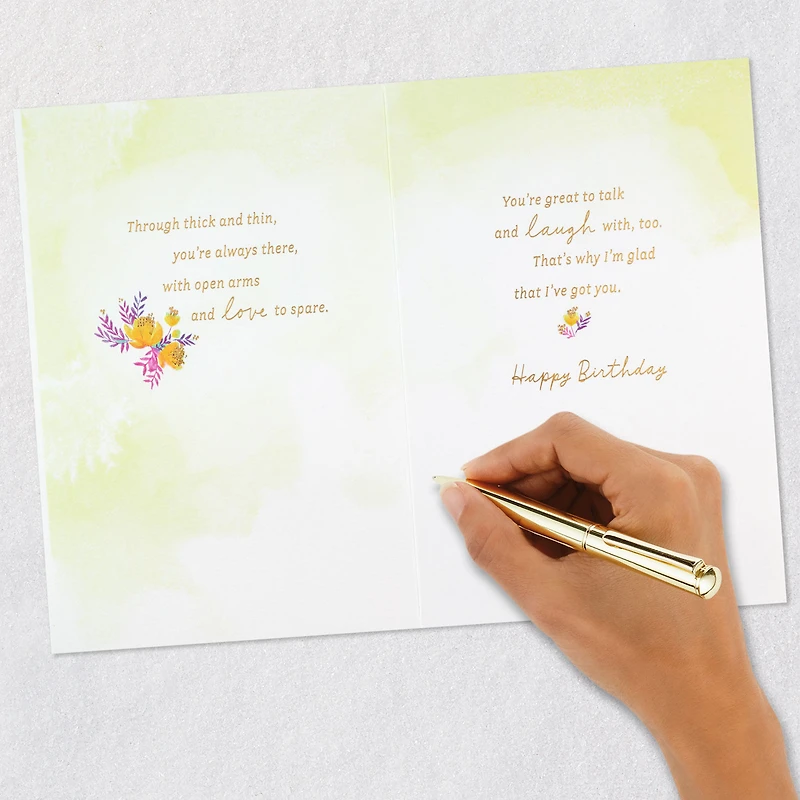 You Care and Give Like a Mom Birthday Card for Aunt for only USD 5.99 | Hallmark