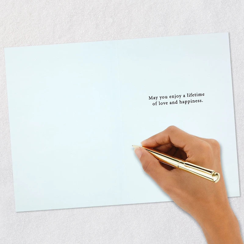 A Lifetime of Love and Happiness Wedding Card for only USD 0.99 | Hallmark