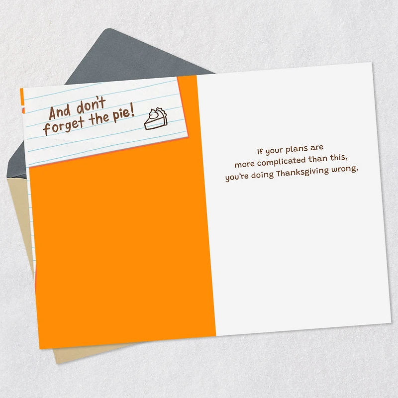 Food and More Food...And Pie! Thanksgiving Card for only USD 2.99 | Hallmark