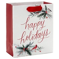 6.5" Happy Holidays on White Small Gift Bag for only USD 2.49 | Hallmark