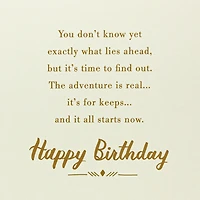 You’re Going Places 21st Birthday Card for only USD 5.99 | Hallmark