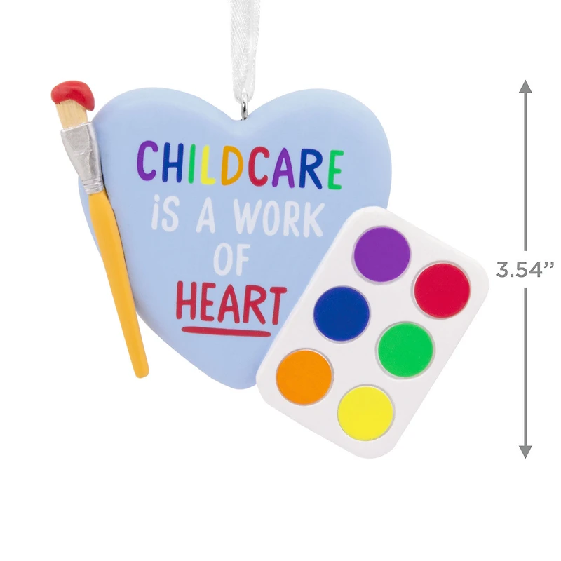 Childcare Is a Work of Heart Hallmark Ornament for only USD 14.99 | Hallmark