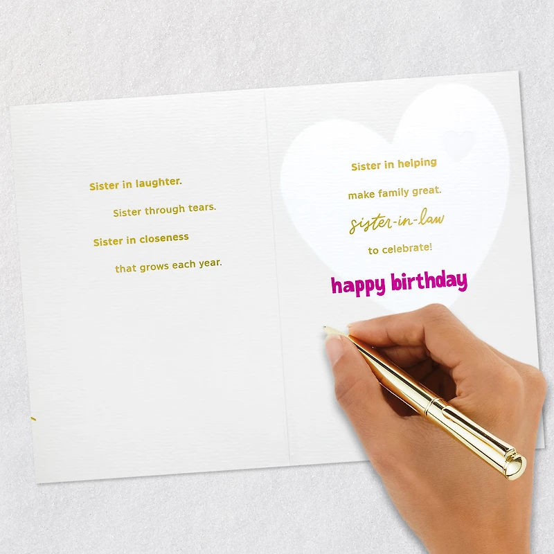 Kindness, Heart and Spirit Birthday Card for Sister-in-Law for only USD 6.99 | Hallmark