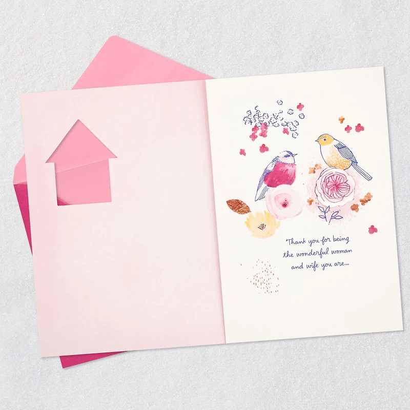 Bird House and Flowers Mother's Day Card for Wife for only USD 5.99 | Hallmark