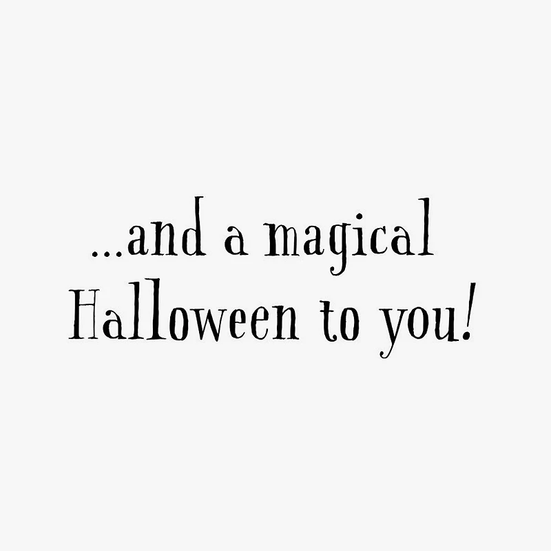 Disney Hocus Pocus Sanderson Sisters Hope It's Magical Halloween Card for only USD 2.00 | Hallmark
