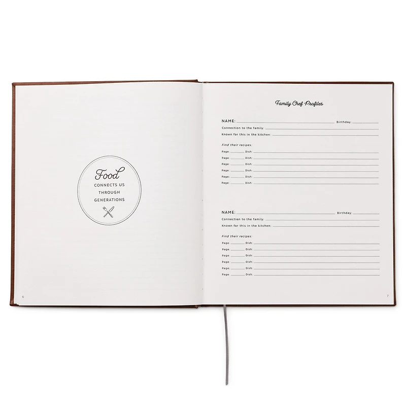 Meals & Memories Heirloom Recipe Book and Keepsake Journal for only USD 39.99 | Hallmark