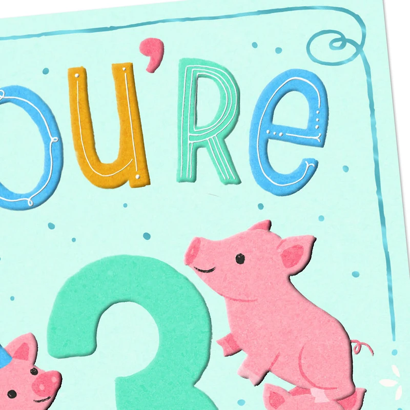 Celebrating You Today 3rd Birthday Card for only USD 3.99 | Hallmark