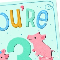Celebrating You Today 3rd Birthday Card for only USD 3.99 | Hallmark