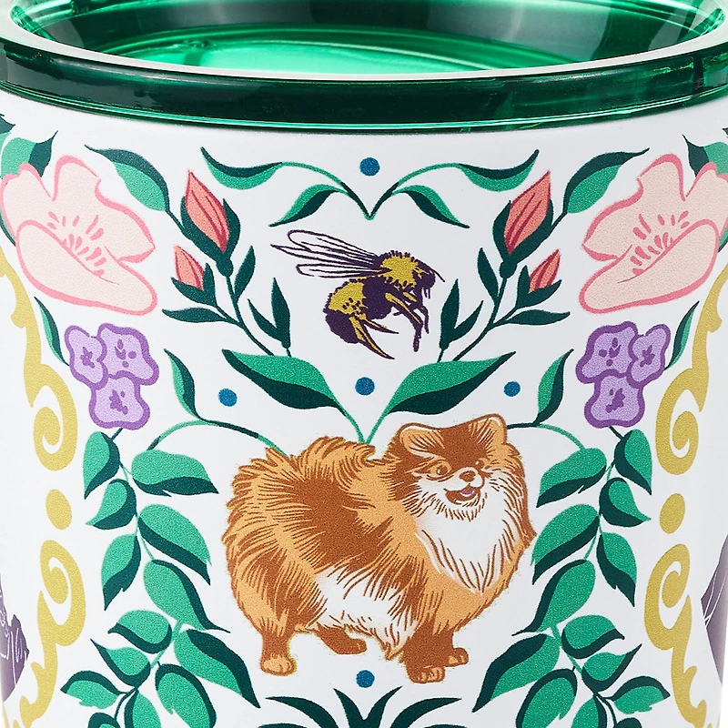 Bridgerton Ton Silhouettes on Floral Travel Mug, 15 oz. for only USD 28.99 | Hallmark
