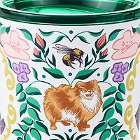 Bridgerton Ton Silhouettes on Floral Travel Mug, 15 oz. for only USD 28.99 | Hallmark
