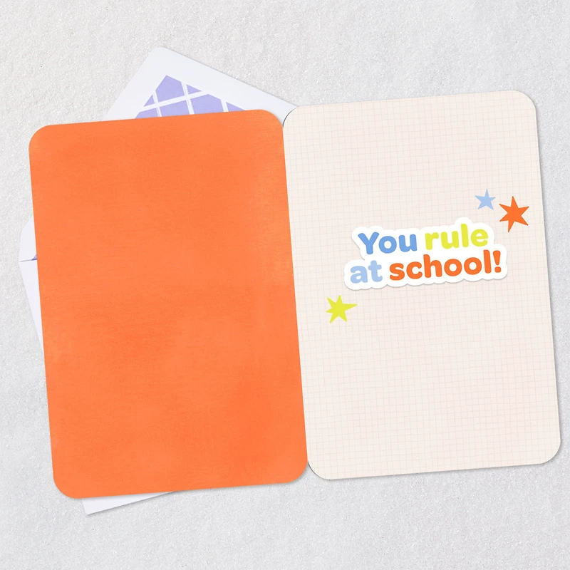 You Rule at School Congratulations Card for Kids for only USD 2.99 | Hallmark