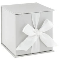 4.3" Small Pearl Gray Gift Box With Shredded Paper Filler for only USD 4.99 | Hallmark