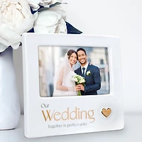 Our Wedding Ceramic Picture Frame, 4x6 for only USD 19.99 | Hallmark