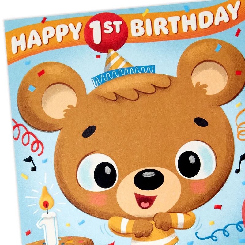 Loved From Head to Toe Pop-Up First Birthday Card for Boy for only USD 5.99 | Hallmark