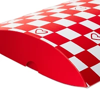 Red and White Check Extra-Large Valentine's Day Pillow Box for only USD 2.49 | Hallmark
