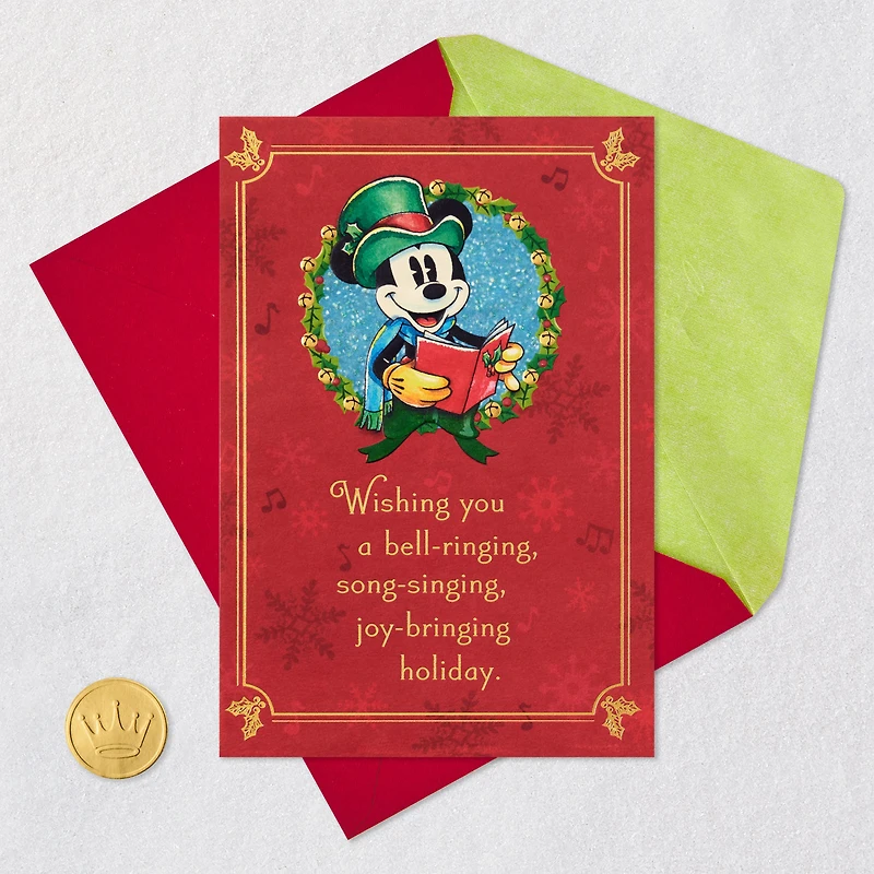 Disney Mickey Mouse and Friends Christmas Card for only USD 4.59 | Hallmark