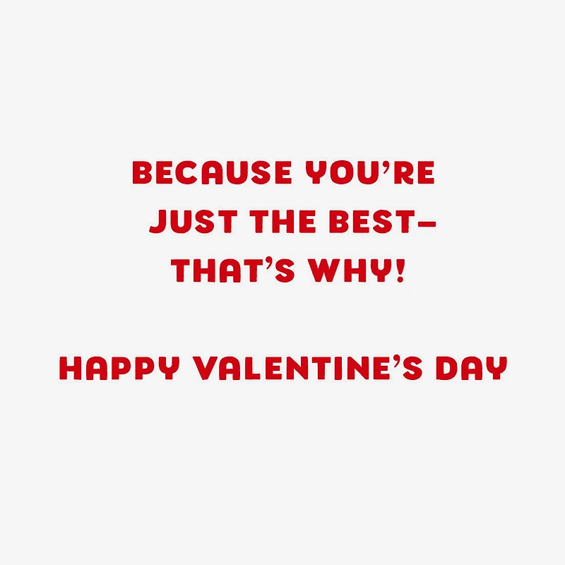 A Big Huge Hi Valentine's Day Card for only USD 2.50 | Hallmark