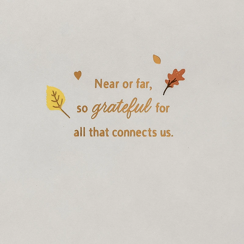 Thankful Across the Miles Thanksgiving Card for only USD 4.59 | Hallmark