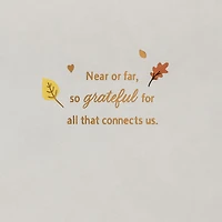 Thankful Across the Miles Thanksgiving Card for only USD 4.59 | Hallmark