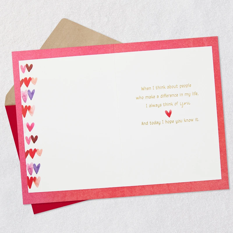 You've Made Such a Difference in My Life Sweetest Day Card for only USD 2.99 | Hallmark