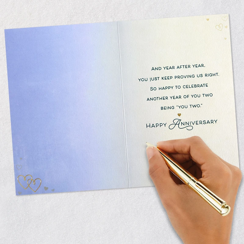 Celebrating Your Love Story Anniversary Card for Granddaughter and Spouse for only USD 5.59 | Hallmark
