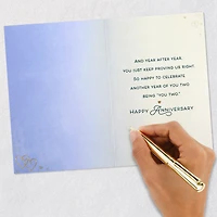 Celebrating Your Love Story Anniversary Card for Granddaughter and Spouse for only USD 5.59 | Hallmark