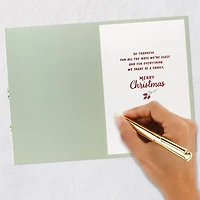 Thankful for All We Share Christmas Card for Family for only USD 4.59 | Hallmark