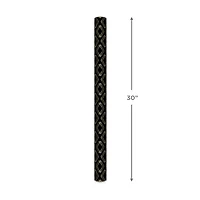 Shadow Diamonds on Metallic Black Wrapping Paper Roll, 17.5 sq. ft. for only USD 5.49 | Hallmark