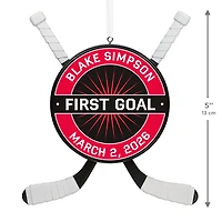 Hockey Star Personalized Ornament, Custom Text for only USD 30.99 | Hallmark