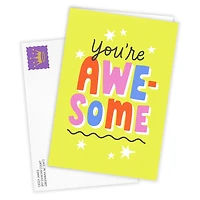 Bold and Bright You're Awesome Blank Custom Card for only USD 4.99 | Hallmark