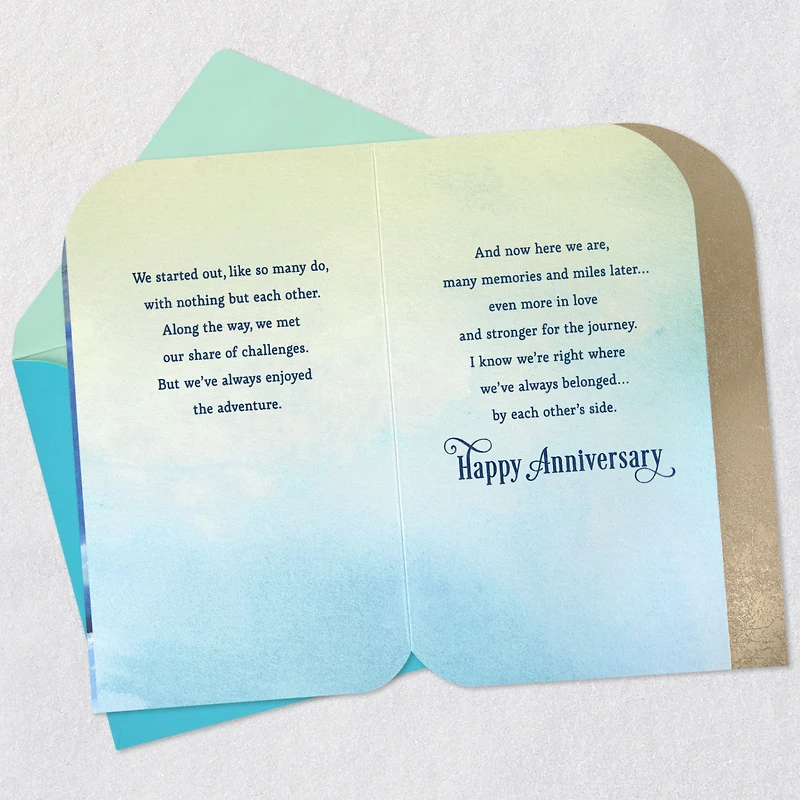 We Belong By Each Other's Side Anniversary Card for Husband for only USD 4.99 | Hallmark