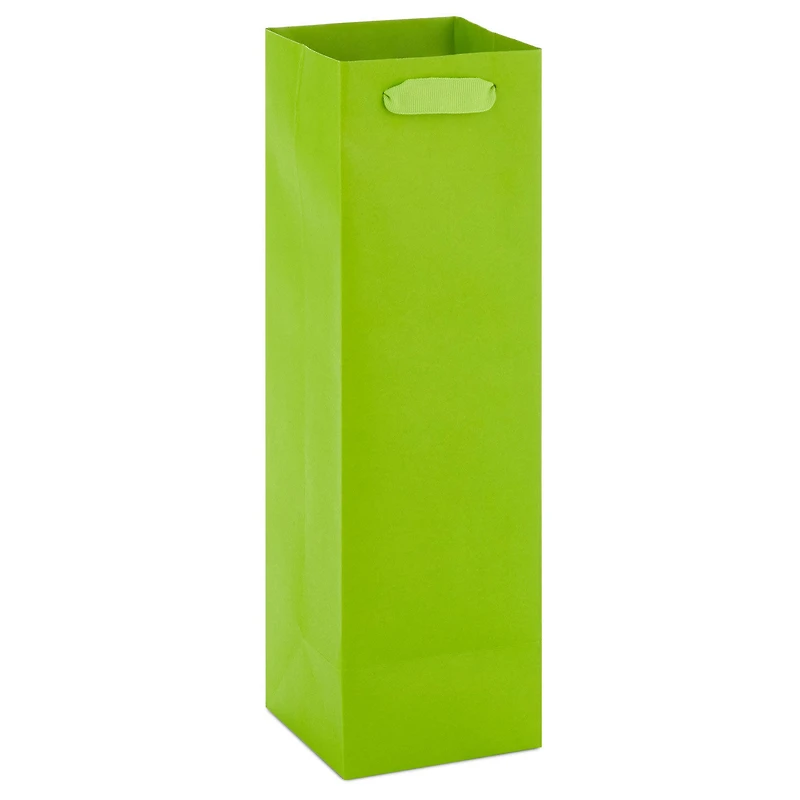 13" Lime Green Wine Gift Bag for only USD 3.49 | Hallmark