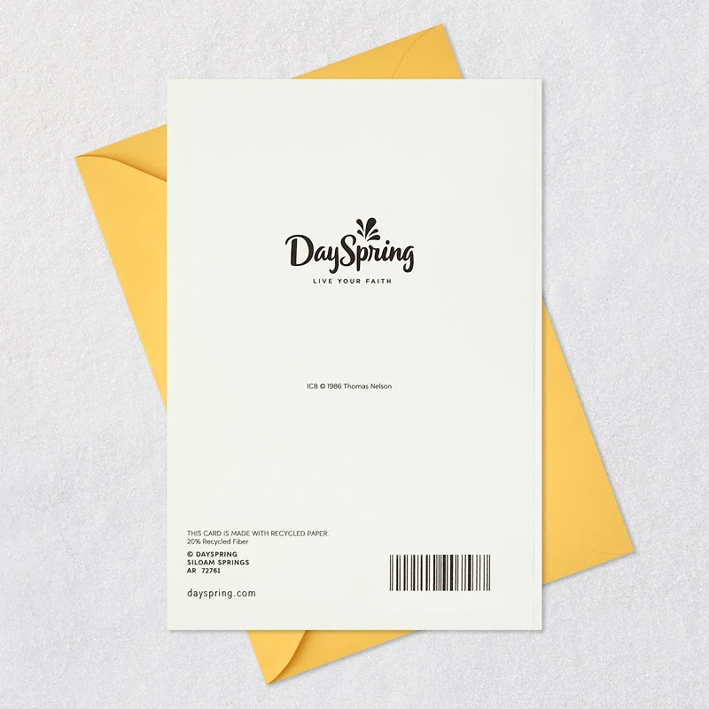Sweet Child of Promise and Joy Baby Dedication Card for only USD 3.99 | Hallmark
