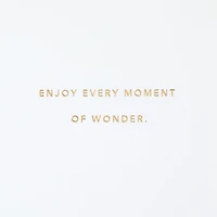 Enjoy Every Moment of Wonder New Baby Boy Card for only USD 5.99 | Hallmark