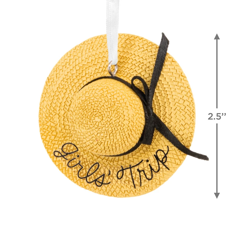 Girls' Trip Sun Hat Hallmark Ornament for only USD 14.99 | Hallmark