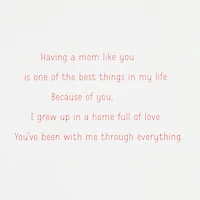 You're One of the Best Things in My Life Valentine's Day Card for Mom for only USD 6.59 | Hallmark