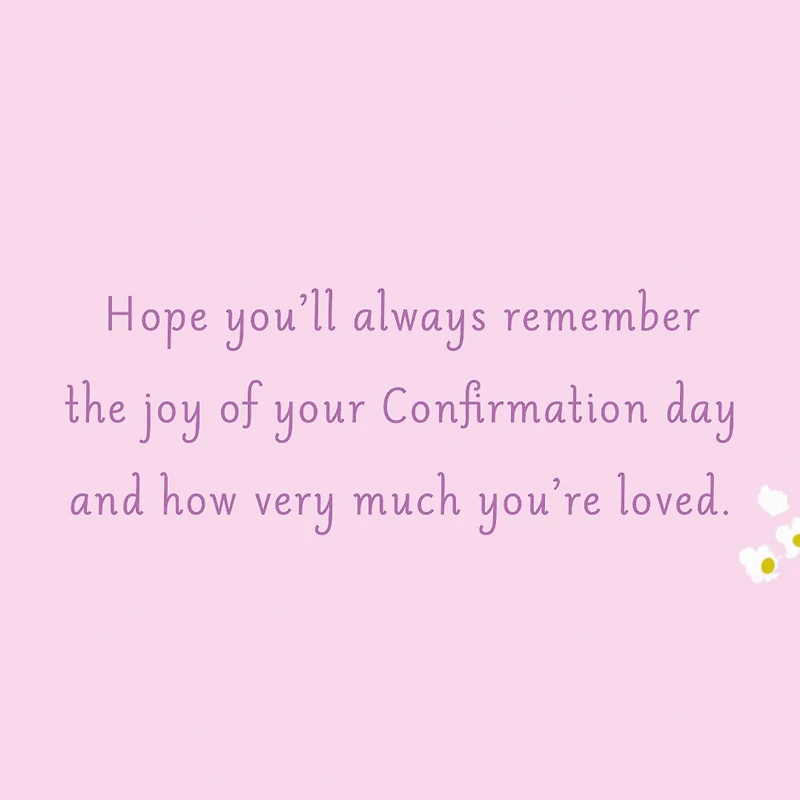 Joy, Love and Prayers Confirmation Card for Daughter for only USD 3.99 | Hallmark