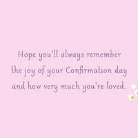 Joy, Love and Prayers Confirmation Card for Daughter for only USD 3.99 | Hallmark