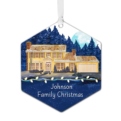National Lampoon's Christmas Vacation™ The Griswold House Metal Personalized Ornament, Custom Text for only USD 17.99 | Hallmark