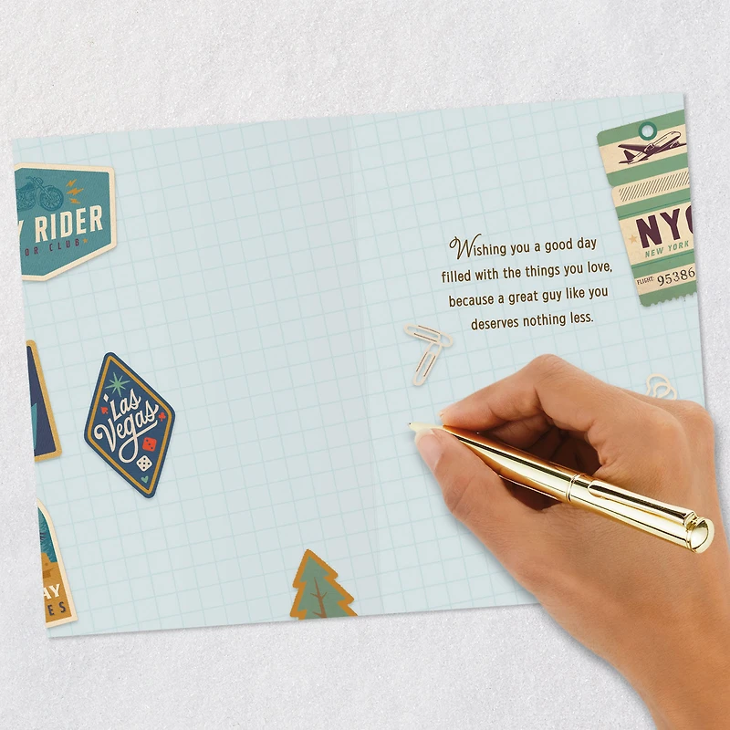 Adventure Badges Father's Day Card for only USD 2.50 | Hallmark