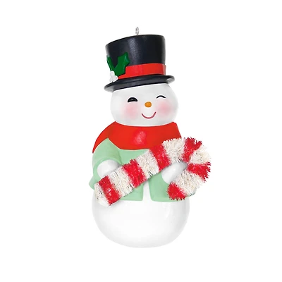 Sweet Snow Boy Porcelain Ornament for only USD 31.99 | Hallmark