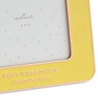 Best Grandkids Yellow Enamel Picture Frame, 4x4 for only USD 22.99 | Hallmark