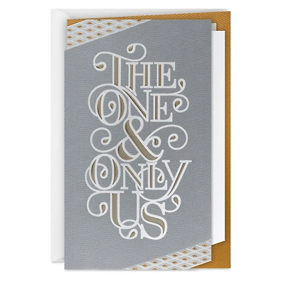 Our Love Is Once in a Lifetime Romantic Anniversary Card for only USD 8.59 | Hallmark